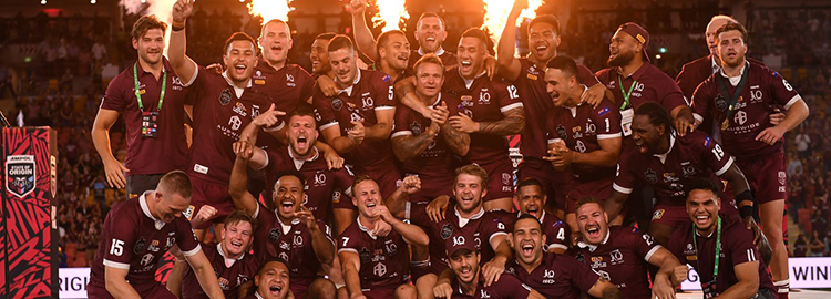 Camiseta Rugby Queensland Maroons